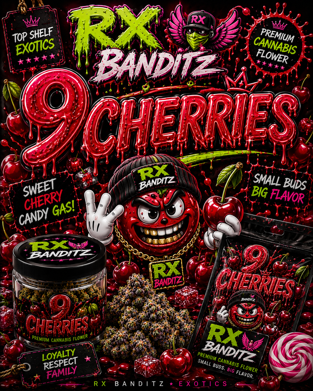 9 Cherries